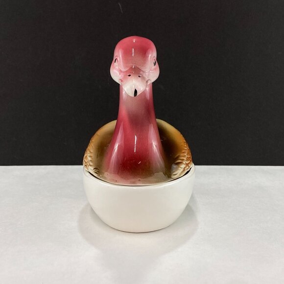 Vintage Nippon Yoko Boeki Duck Candy Box - Picture 4 of 11